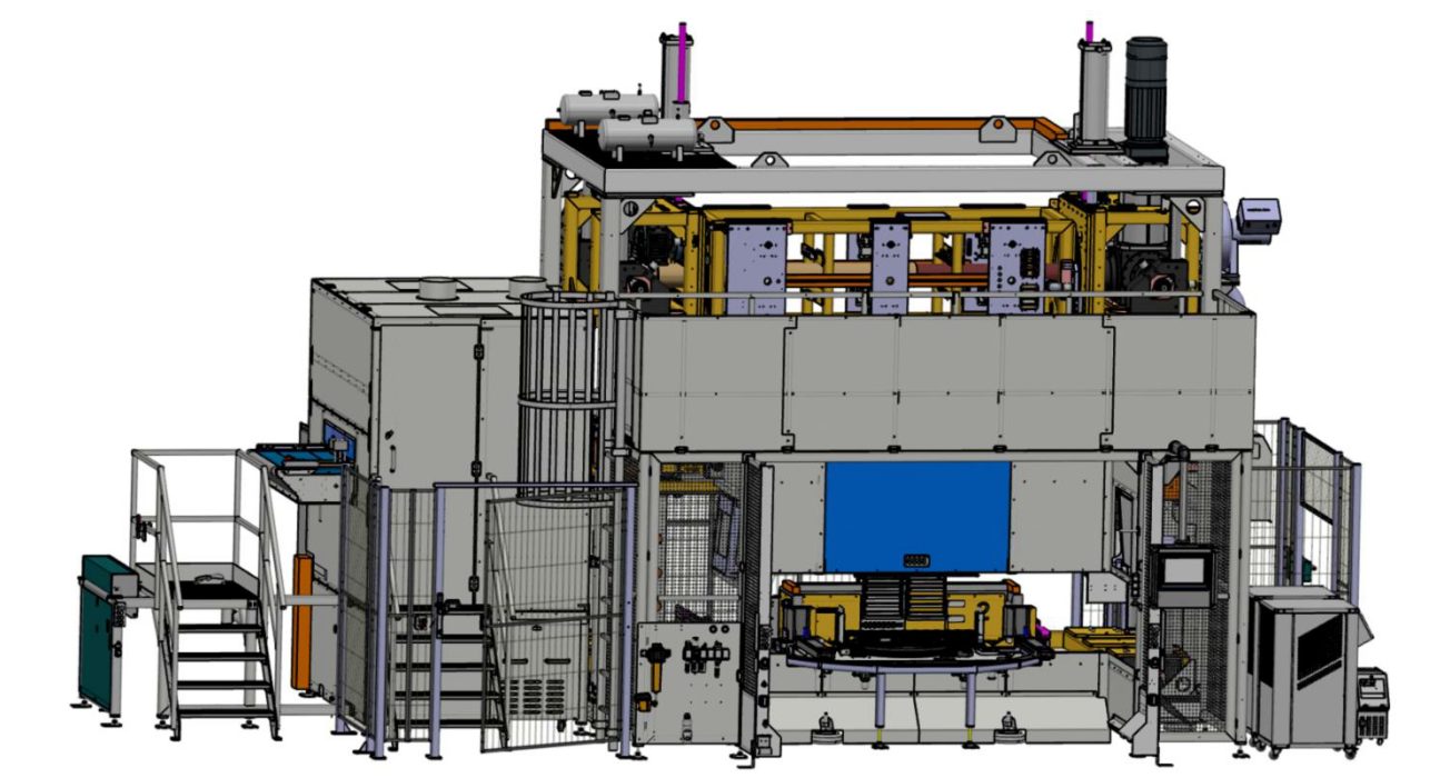 CAD-Modell der Anlage